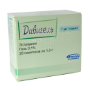 Дивігель гель 0,1%, по 1 г в пакетиках, 28 шт.