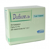 Дивігель гель 0,1%, по 1 г в пакетиках, 28 шт.