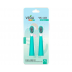 Вега насадки Vega Kids VK-11B  Junior д/дитячої звукової зубної щітки VK-500B (бірюзові)
