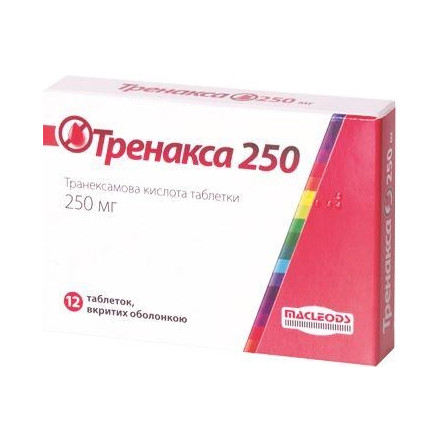 Тренакса 250табл п/о 250мг №12