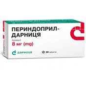 Периндоприл-Дарница таблетки по 8 мг, 30 шт.