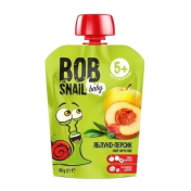 Равлик Боб пюре яблуко/персик 90г