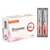 Фленокс розчин для ін'єкцій, 6000 МО/0,6 мл Анти-Ха в шприцах, 10 шт.