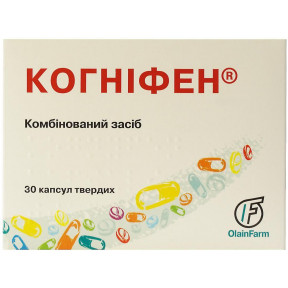 Когнифен 300 мг/5 мг N30 капсулы