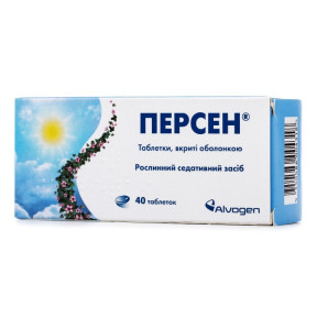 Персен таблетки, 40 шт.