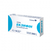 Екзифін табл 250мг №14(7х2)