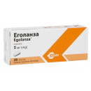 Еголанза табл. п/о 5 мг №28