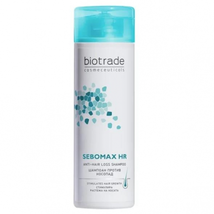 Себомакс SEBOMAX HR  шампунь проти випадіння волосся ,200мл.