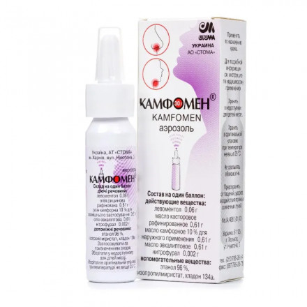 Камфомен аерозоль, 30 г