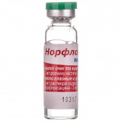 Норфлоксацин краплі для очей та вух, 3 мг/мл, 5 мл