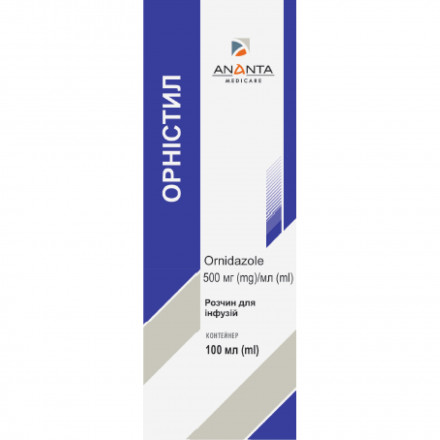 Орністил р-н д/інф 500 мг/100 мл