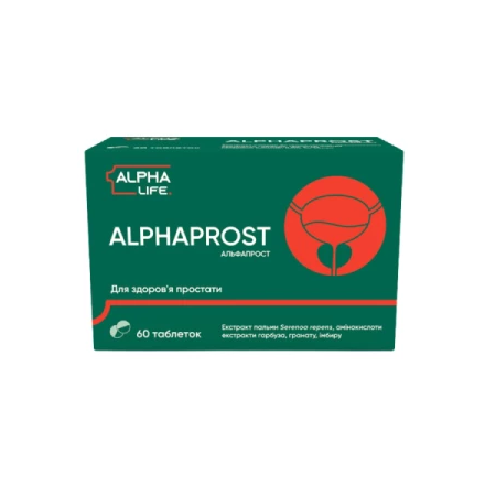 Альфапрост табл №60(10х6)