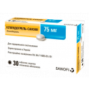 Клопідогрель-Санофі таблетки по 75 мг, 30 шт.