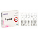 Торсид розчин для ін'єкцій по 4 мл в ампулі, 5 мг / мл, 5 шт.