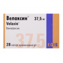 Велаксин капсули по 37,5 мг, 28 шт.