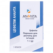 Цефепім Ананта пор. д/ін.1000 мг. фл. №1