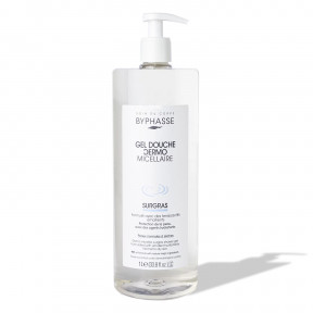 Byphasse обогащенный мицеллярный гель для душа, для нормальной и сухой кожи 1000 мл