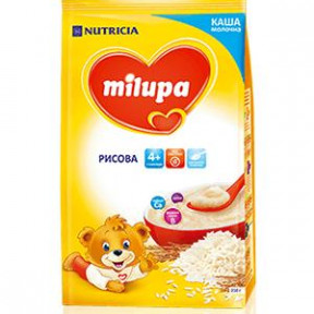 Мілупа каша мол.210г рисова /1178