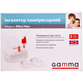 Інгалятор компресорний gamma effect max