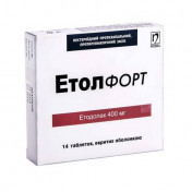 Етол Форт таблетки по 400 мг, 14 шт.