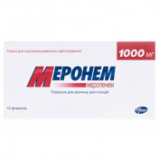 Меронем пор. д/ін 1000мг фл №10_0