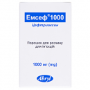 Емсеф пор. д/ін.1000мг фл.№1