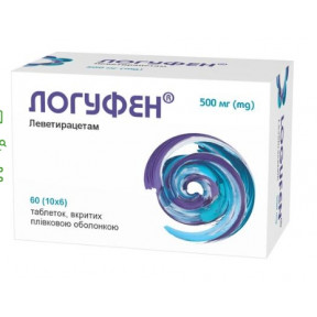 Логуфен 500 мг №60 таблетки
