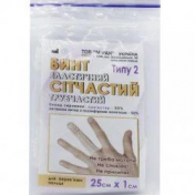 Бинт сітчастий 25*1 (палець) Міран тип2