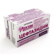 Цефтазидим порошок у флаконі по 1 г - Лекхім