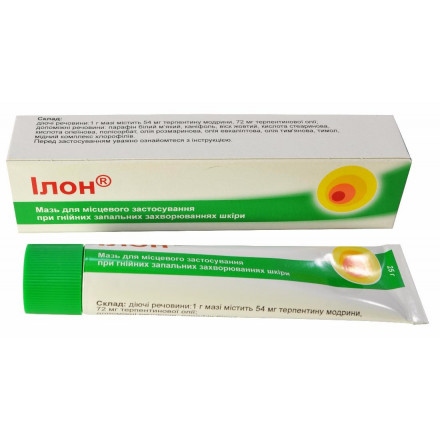 Ілон мазь для зовнішнього застосування, 25 г