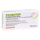 Розватор таблетки по 20 мг, 28 шт.