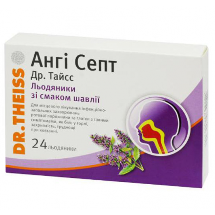 Ангі-септ №24 таблетки