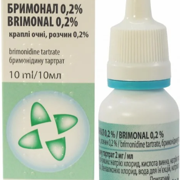 Бримонал краплі очні 0,2%, 10 мл