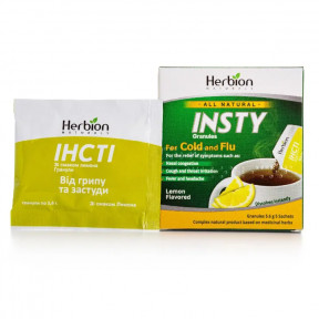 Інсті гранули від грипу та застуди, 5 шт.