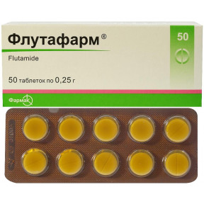 Флутафарм таблетки по 0,25 г, 50 шт.