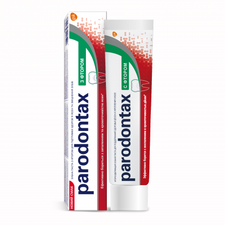 Зубна паста Парадонтакс з фтором, 75 мл