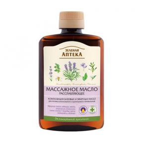 За масажна олія  розслабляюча 200мл