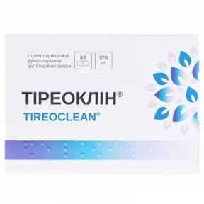 Тіреоклін капсули по 370 мг, 60 шт.