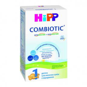 Хіпп Комбіотик-1 мол.суміш 300г