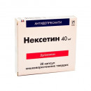 Нексетин капсулы по 40 мг, 28 шт.