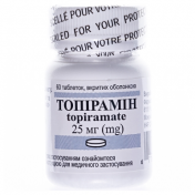 Топірамін табл. 25мг №60&