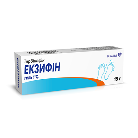 Екзифін гель 1%, 15 г.