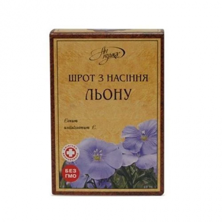 Шрот із насіння льону, 100 г