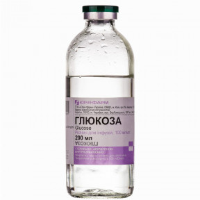 Глюкози р-н 10% 200мл