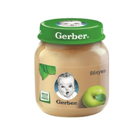 Фруктове пюре Gerber Яблуко, 130 г