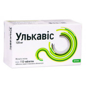 Улькавіс таблетки по 120 мг, 112 шт.