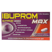 Ибупром Макс таблетки по 400 мг, 12 шт.