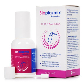Біоплазмікс спрей для горла, 40 мл