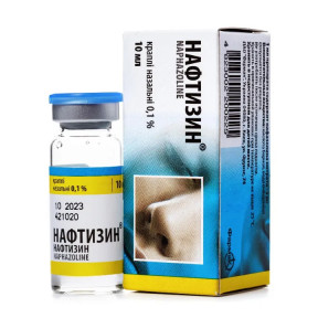Нафтизин капли 0,1%, 10 мл