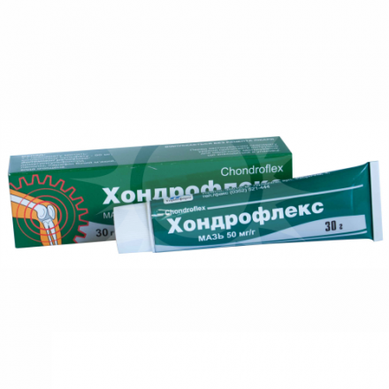 Хондрофлекс мазь 50 мг/г в тубе 30 г